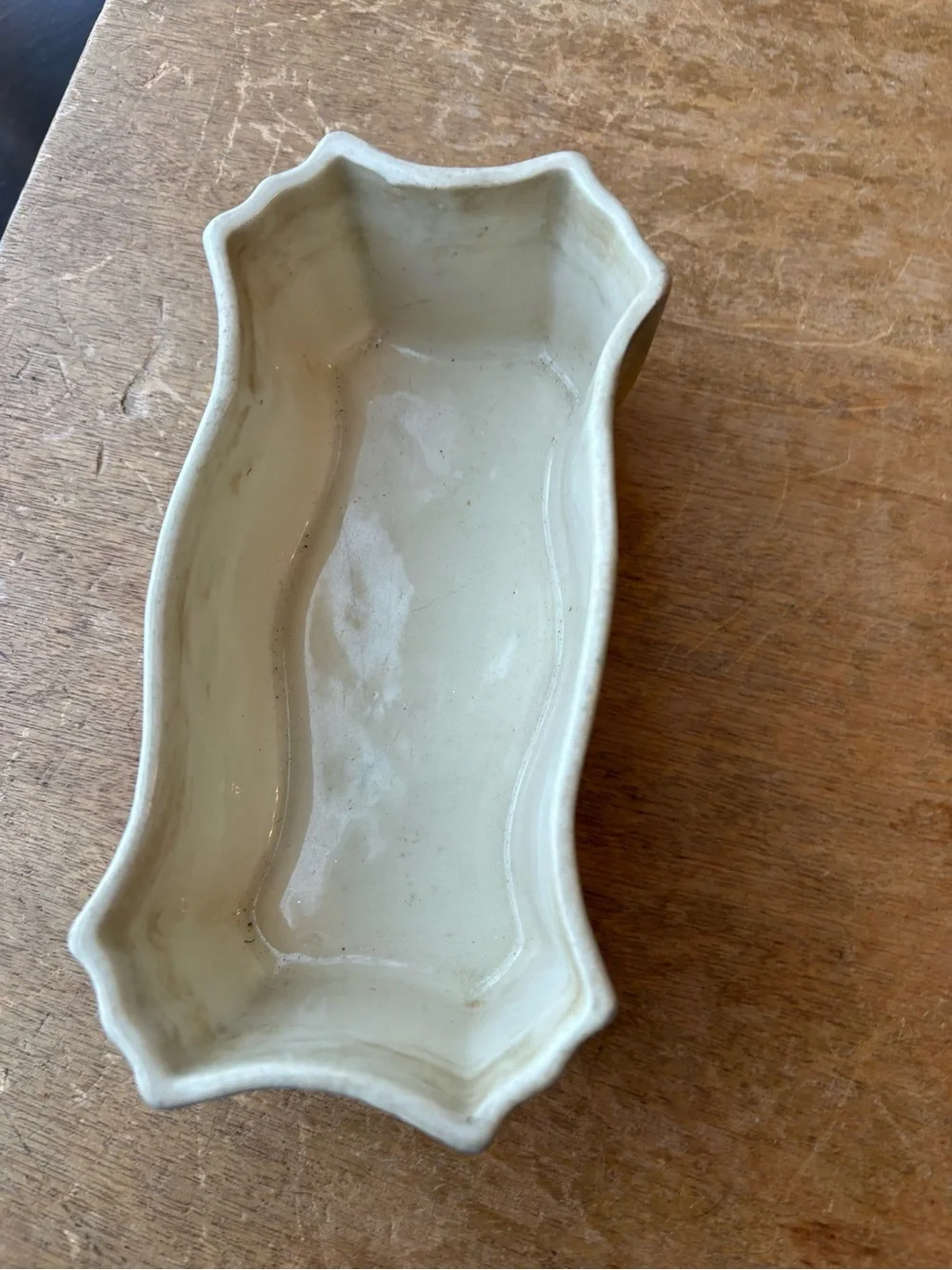 Shawnee Pottery relief flower